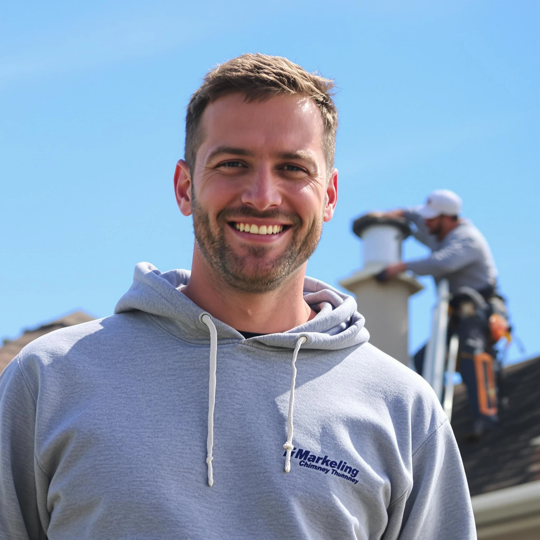 The Welby Chimney Sweep team.