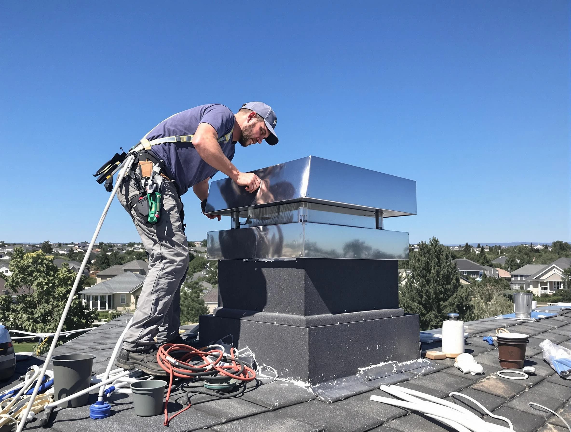 Chimney Cap Services service in Welby, CO
